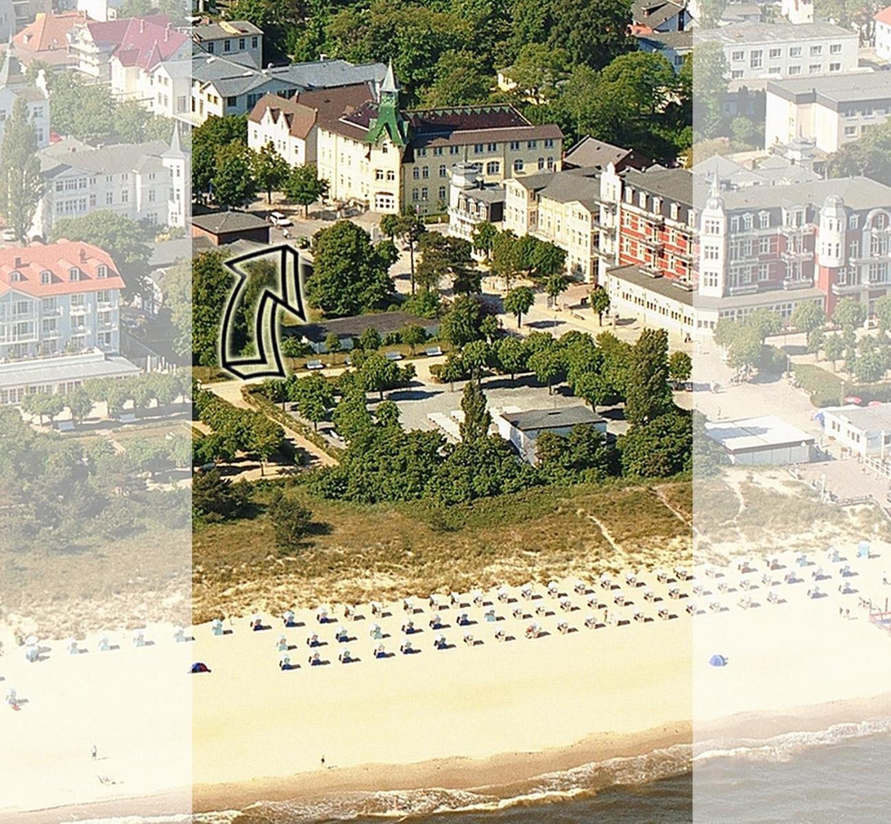 Hotel Duenenschloss Mit Private Spa Zinnowitz Exteriör bild