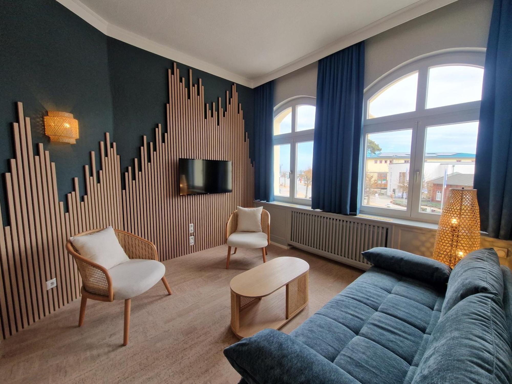 Hotel Duenenschloss Mit Private Spa Zinnowitz Exteriör bild